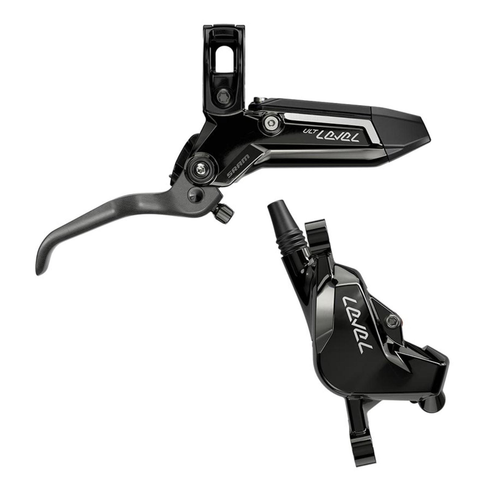 SRAM Level Ultimate Stealth Disc Brake and Lever - Rear - Post Mount [MPN: 00.5018.196.001]_1162042