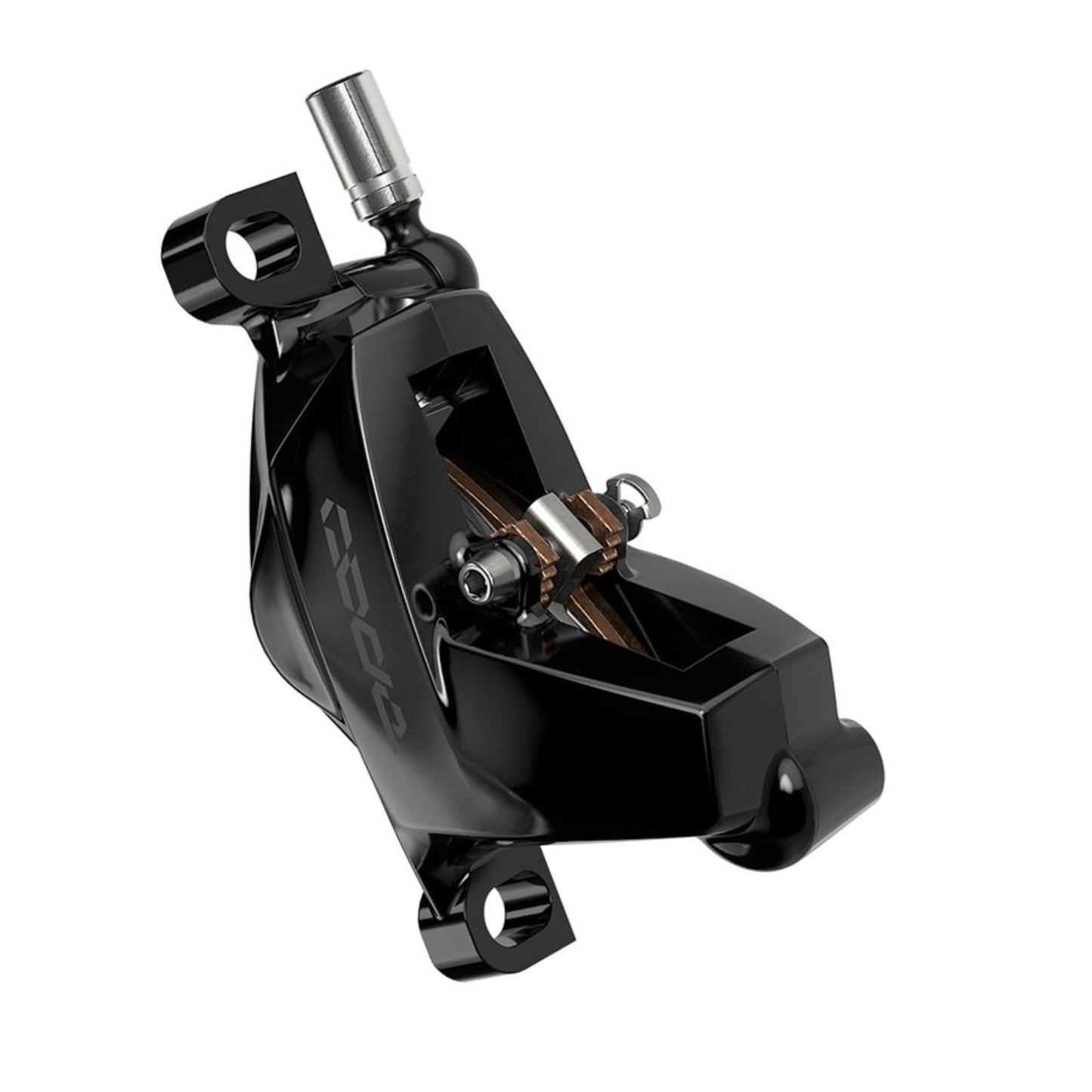 SRAM Code Silver Stealth Disc Brake Caliper Assembly - Black [MPN: 11.5018.056.016]_1162031