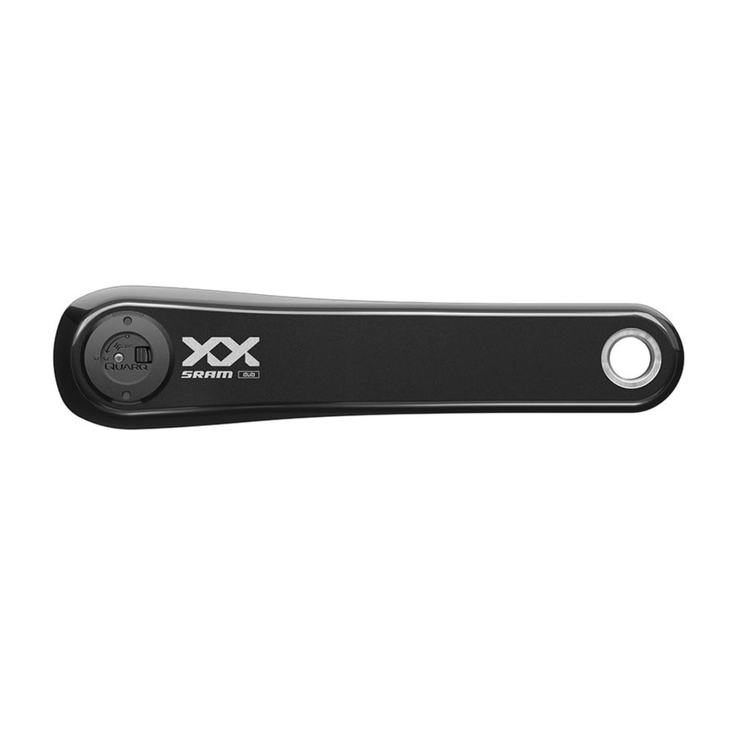 SRAM XX Eagle T-Type AXS Wide Left Crank Arm with Power Meter Spindle - 170mm, 12-Speed, DUB Spindle Interface, Carbon, Black - D1  [MPN: 00.3018.343.001]_1162104