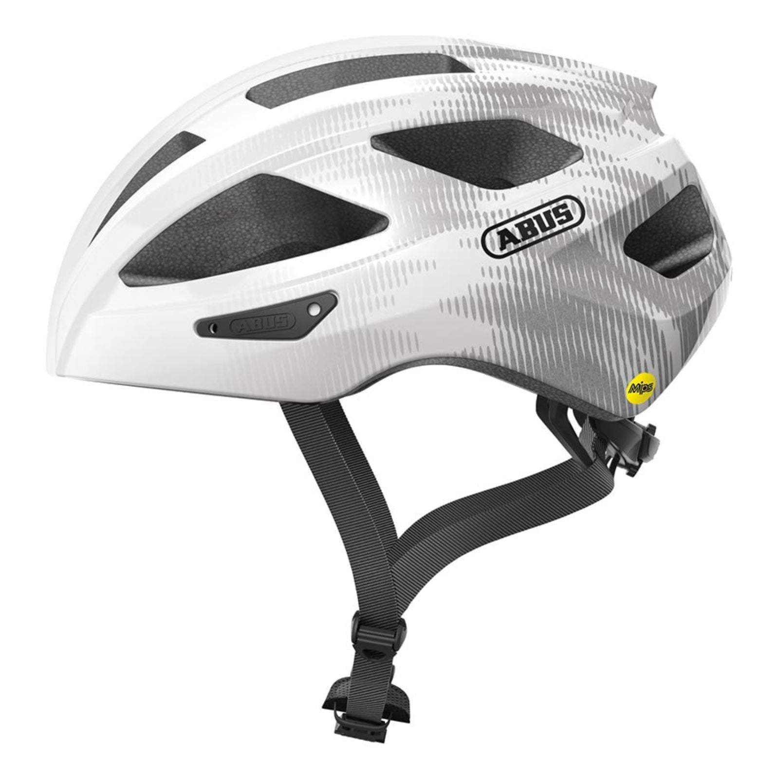ABUS Macator MIPS Helmet - Large - 59 - 62cm - White Silver [MPN: 634789]_1163847