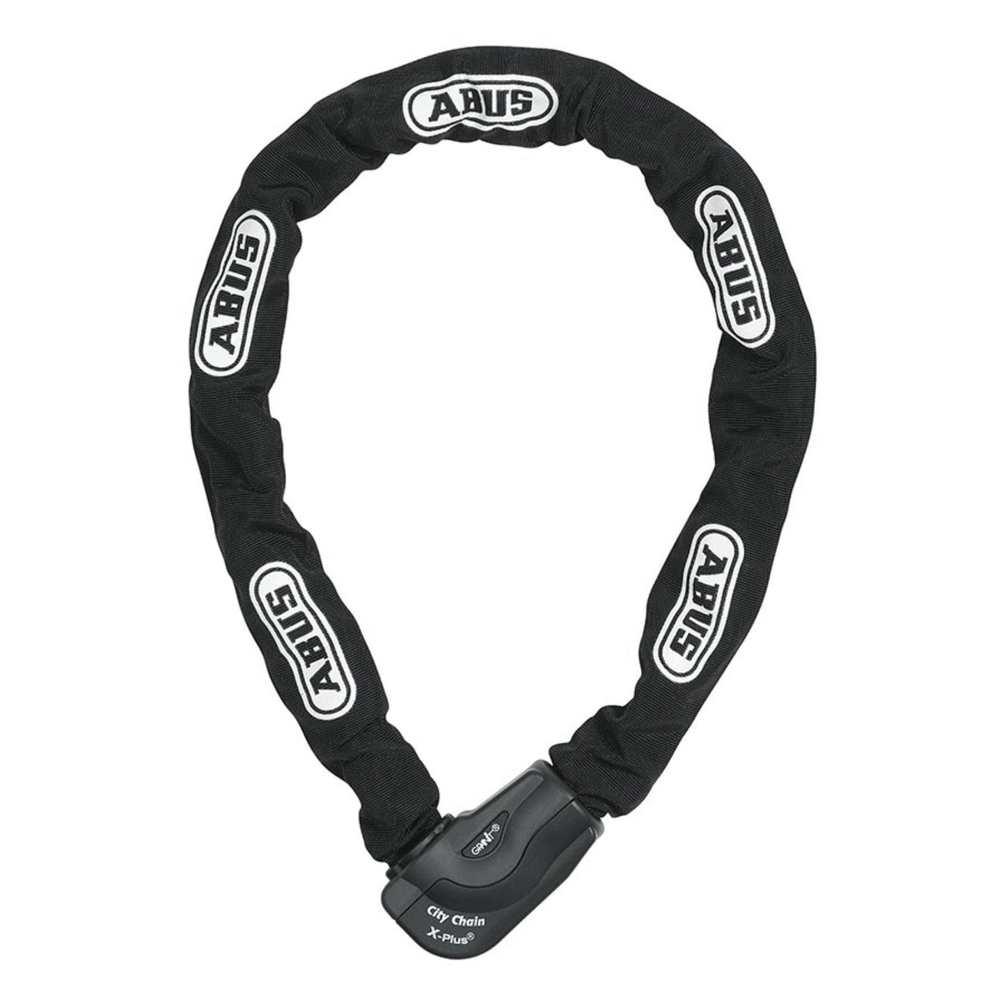 ABUS Granit CityChain 1060K Chain Lock - Key - X-Plus - 110cm - Black [MPN: 28623]_1163820