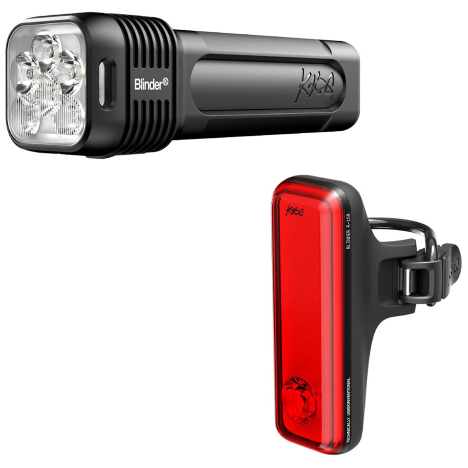Knog Blinder 1300/ R150 Light - Front and Rear - Black - Set [MPN: 13307]_2094091