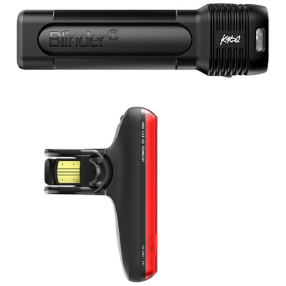 Knog Blinder 1300/ R150 Light - Front and Rear - Black - Set [MPN: 13307]_2094066