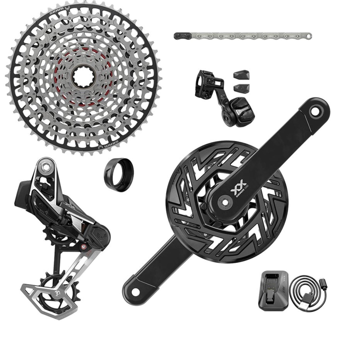 SRAM XX T-Type Pedal Assist Build Kit - Brose - 165mm [MPN: 00.7918.280.000]_1164150