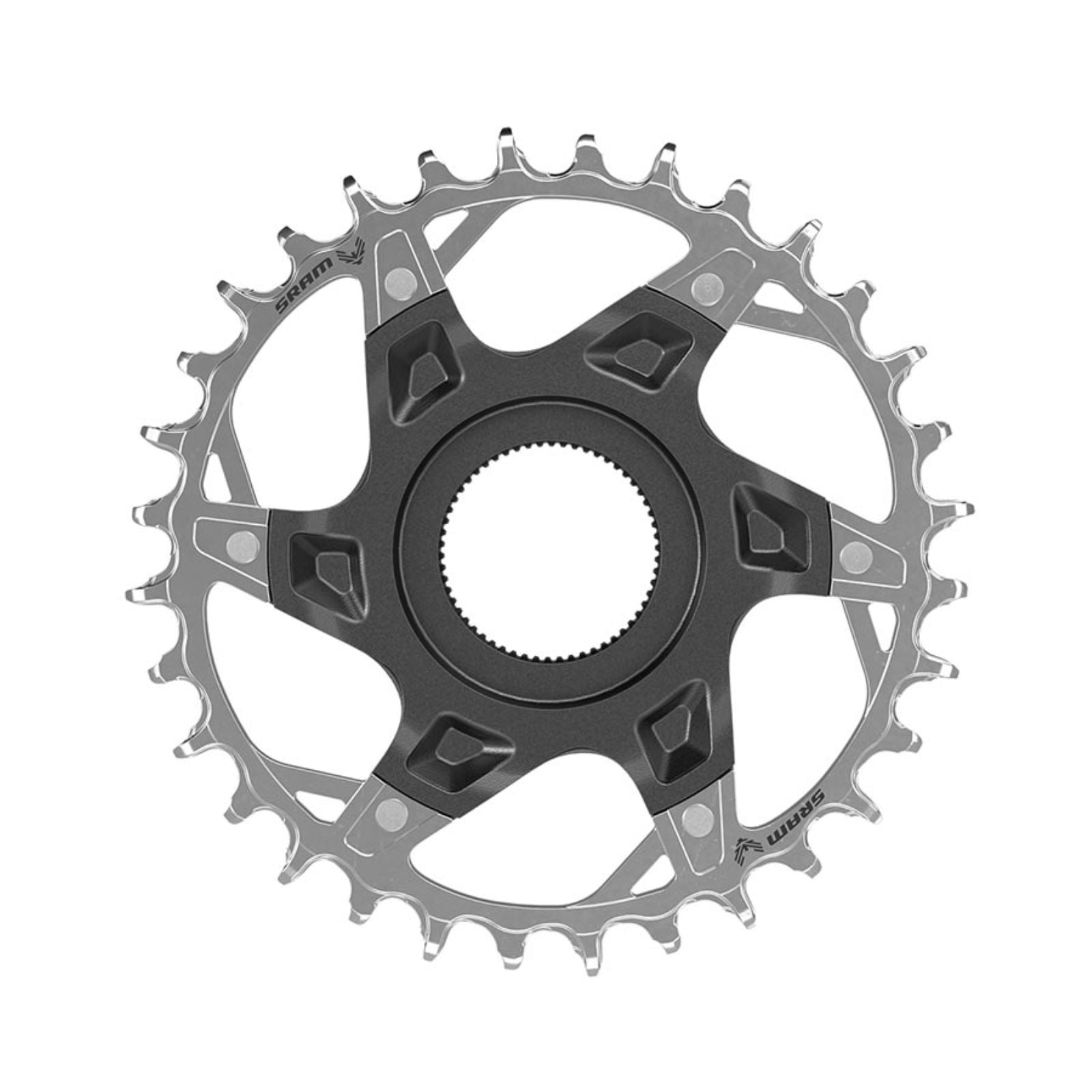 SRAM XX T-Type Fazua  Chainring  Teeth: 32  Speed: 12  BCD: Direct Mount  Aluminum/Steel  Silver [MPN: 11.6218.063.000]_1164134