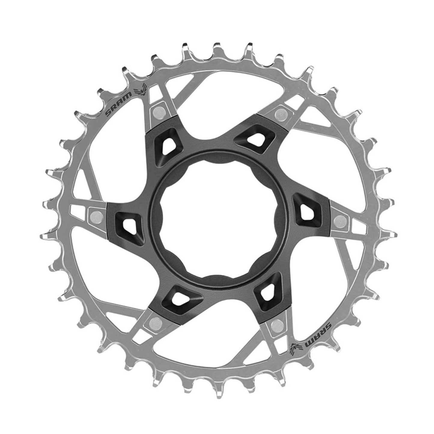 SRAM XX T-Type TQ  Chainring  Teeth: 34  Speed: 12  BCD: Direct Mount  Aluminum/Steel  Silver [MPN: 11.6218.064.001]_1164137
