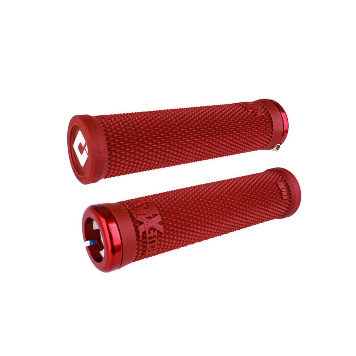 ODI Ruffian XL V2.1 Grips 135mm - Dark Red - Pair [MPN: D33XRDR-R]_1164148