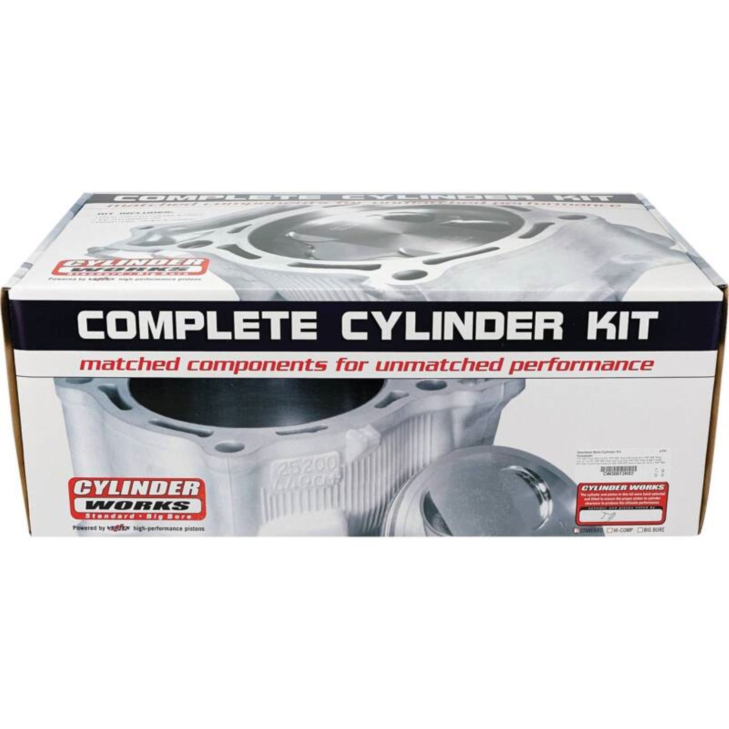 Cylinder Works Cylinder Kit 85.00/STD 10.7:1 Compatible with Kawasaki [MPN: CW30013K02]_1617807