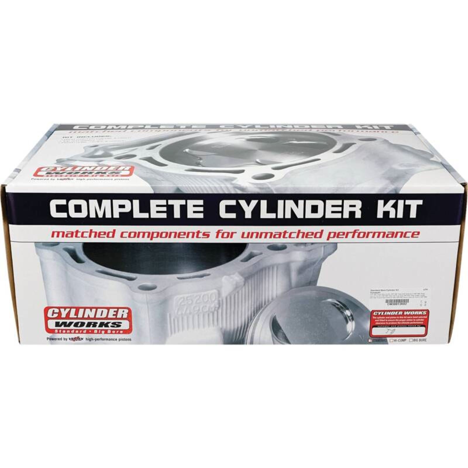 Cylinder Works Cylinder Kit 85.00/STD 10.7:1 Compatible with Kawasaki [MPN: CW30013K02]_1617807