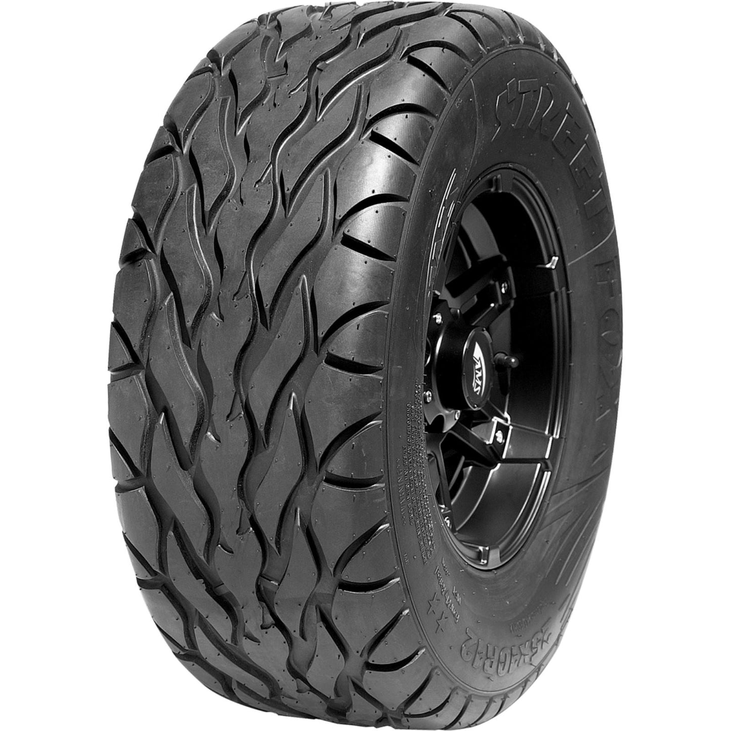 AMS TIRES Tire - Street Fox - Front/Rear - 25x8R12 - 4 Ply [MPN: 1252-6611]_1164636