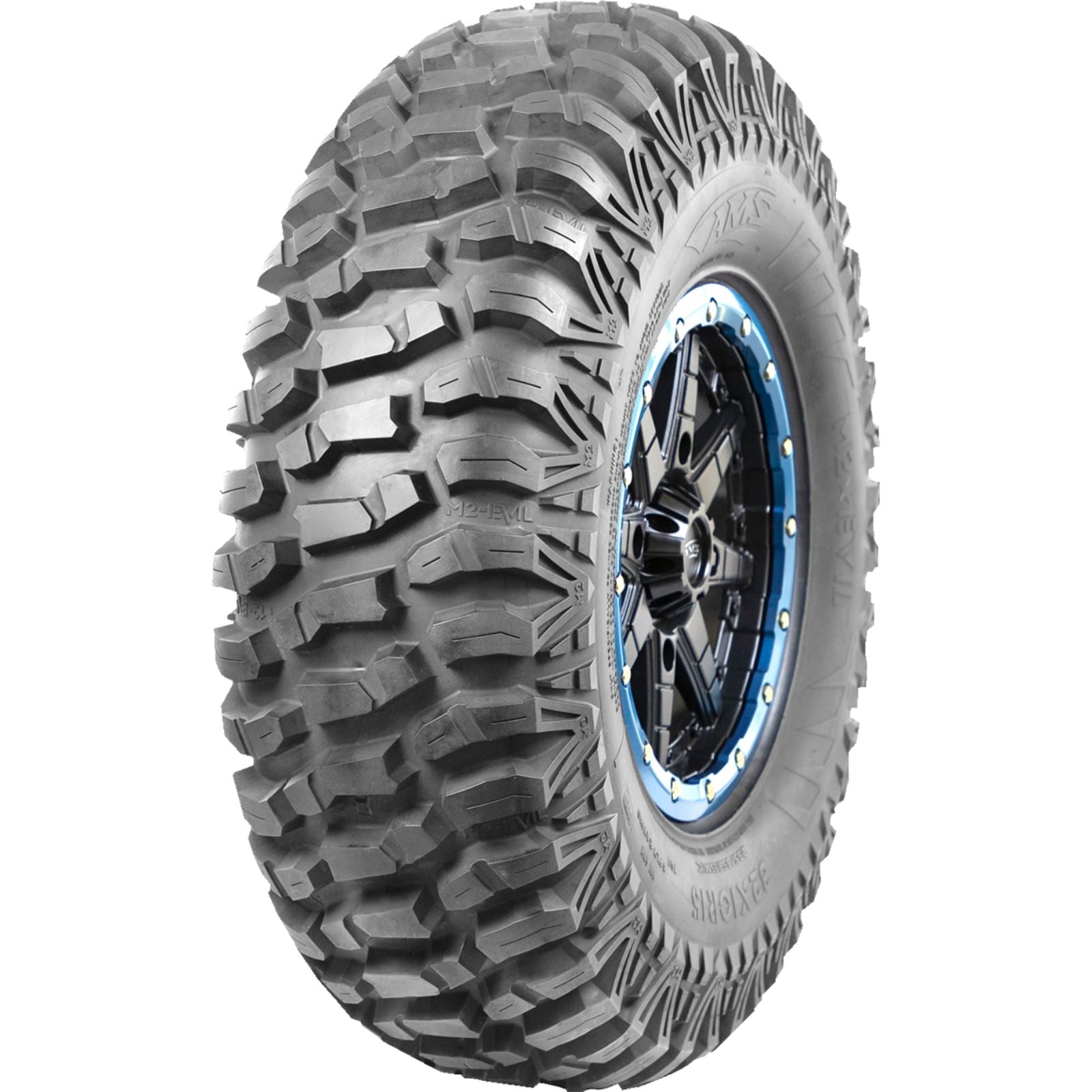 AMS TIRES Tire - M2 Evil - Front - 25x8R12 - 6 Ply 1200-3611_1164674