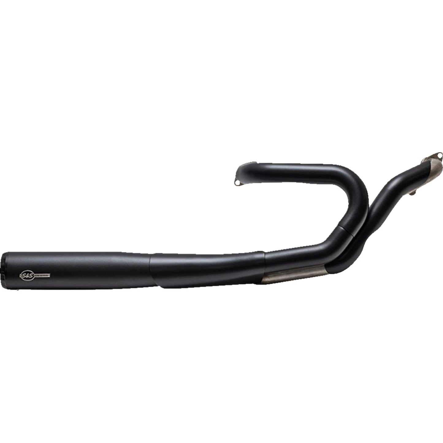 S&S Cycle 2-into-1 Grand National Exhaust System - Black - Race Only 4111-266-R_1311886