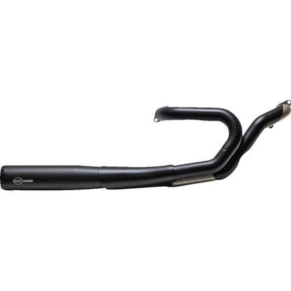 S&S Cycle 2-into-1 Grand National Exhaust System - Black - Race Only 4111-266-R_1311886