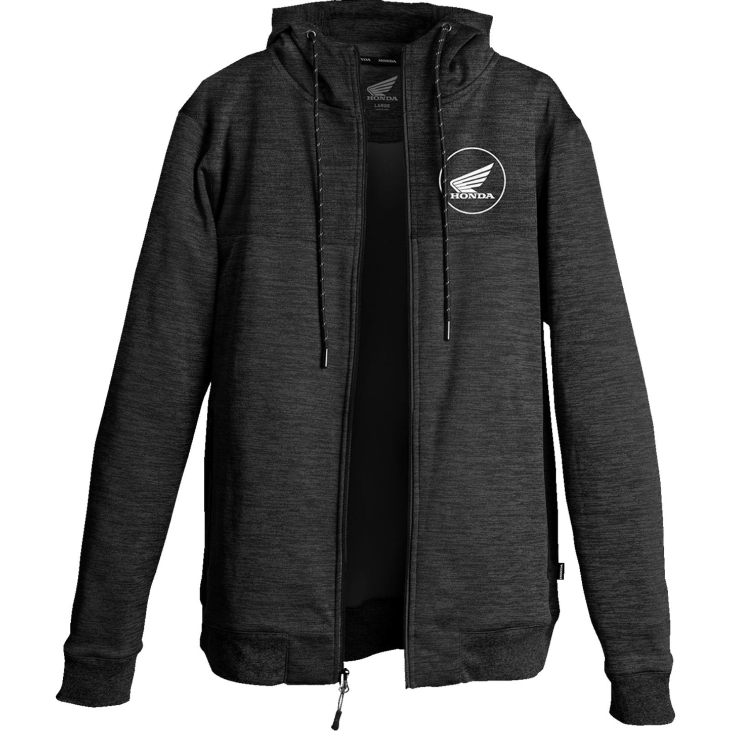 Honda Zip hoodie - Black - XL_1167091