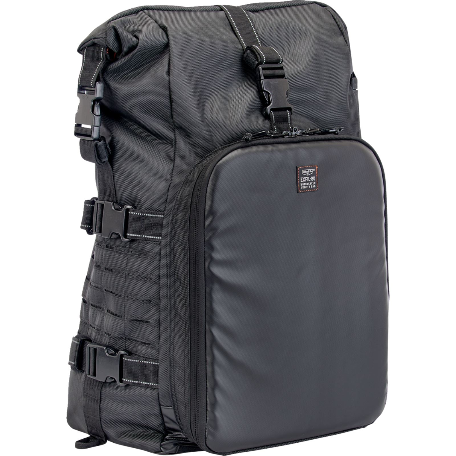 Biltwell Inc. EXFIL-80 Motorcycle Bag - Gen 2 - Black 3014-01_1166456