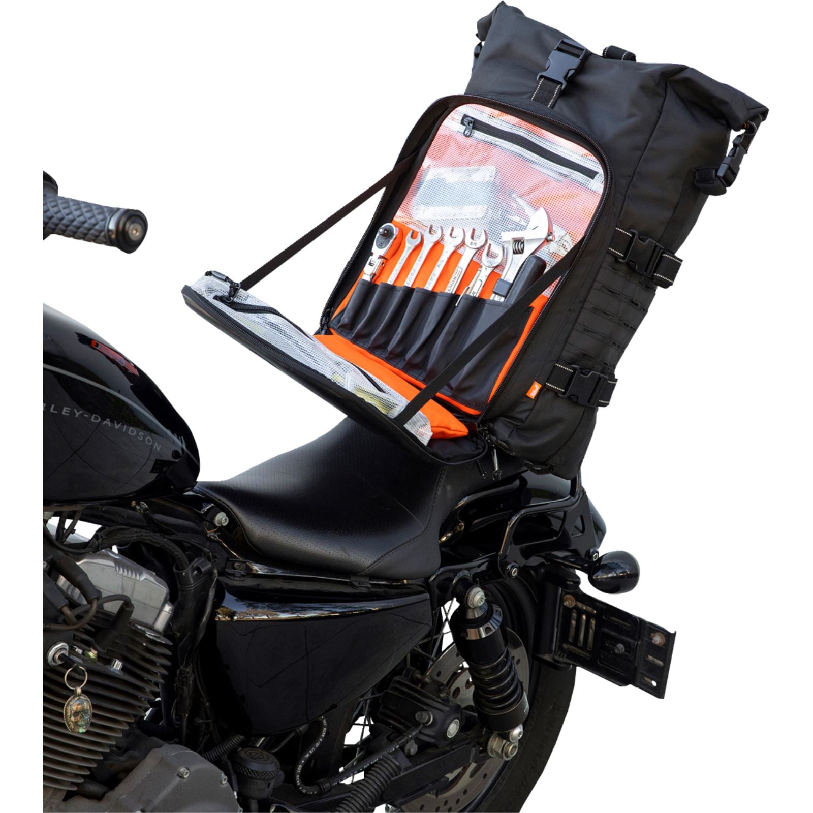 Biltwell Inc. EXFIL-80 Motorcycle Bag - Gen 2 - Black 3014-01_1166452