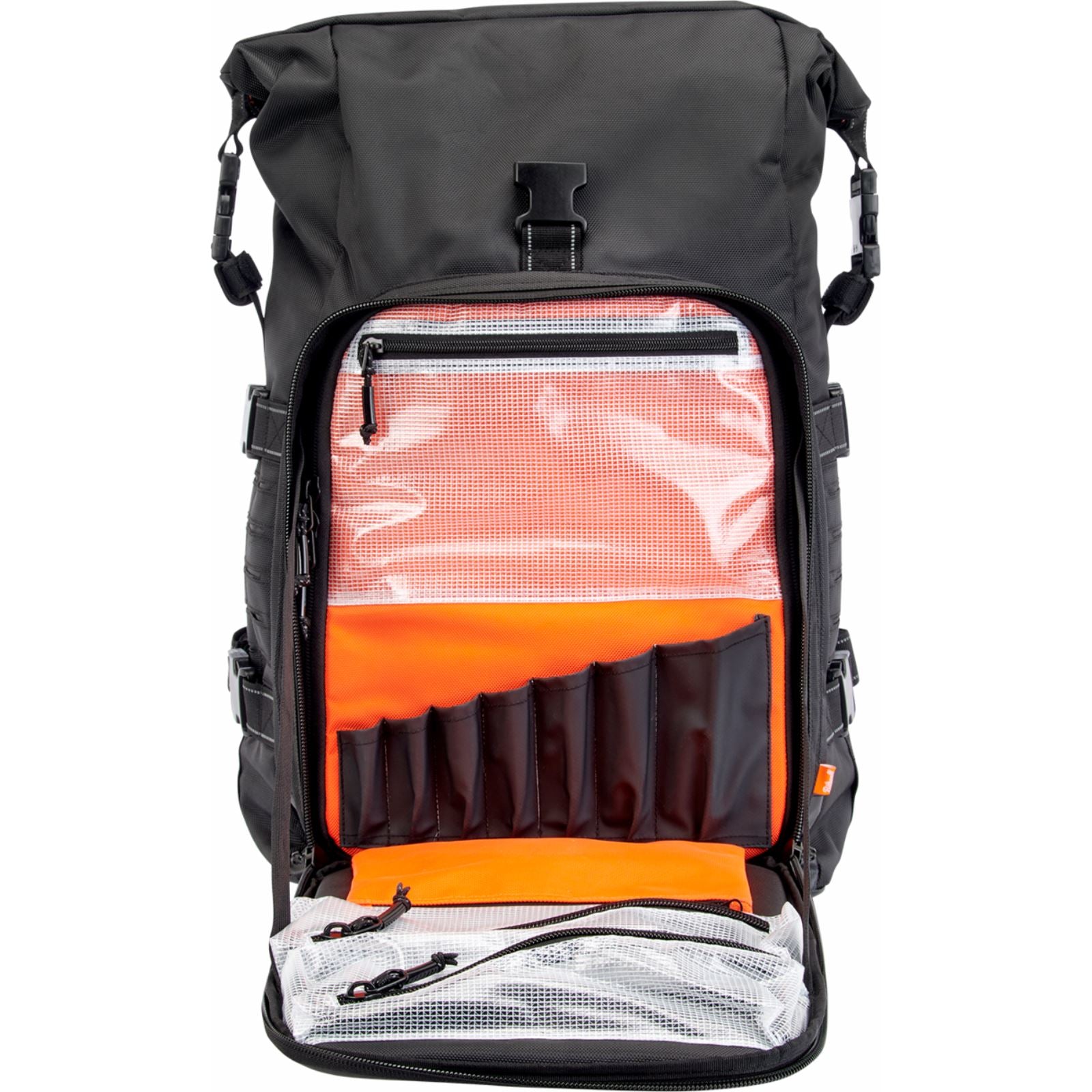 Biltwell Inc. EXFIL-80 Motorcycle Bag - Gen 2 - Black 3014-01_1166446