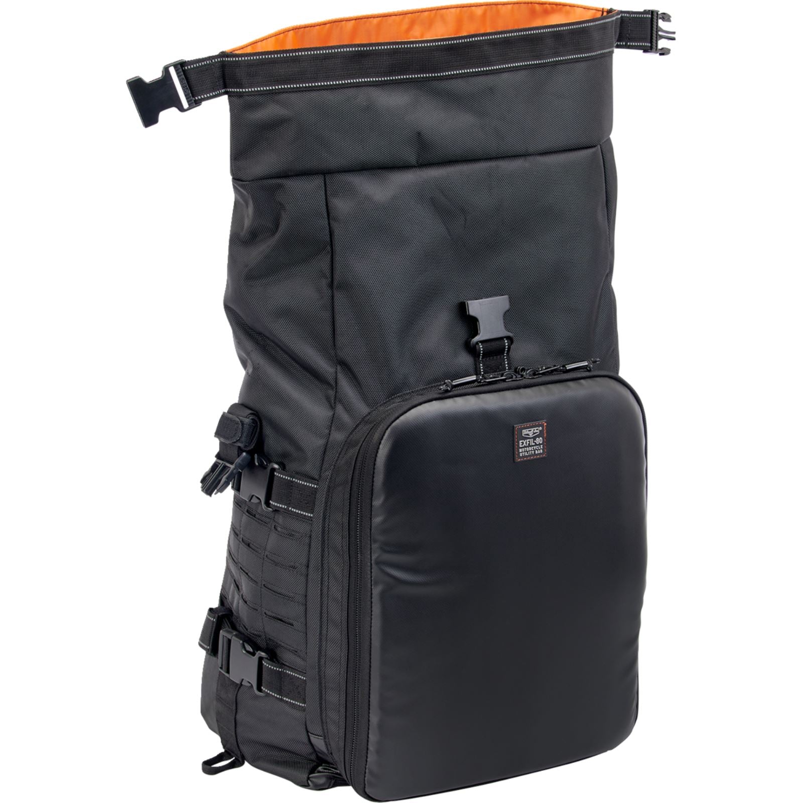 Biltwell Inc. EXFIL-80 Motorcycle Bag - Gen 2 - Black 3014-01_1166473