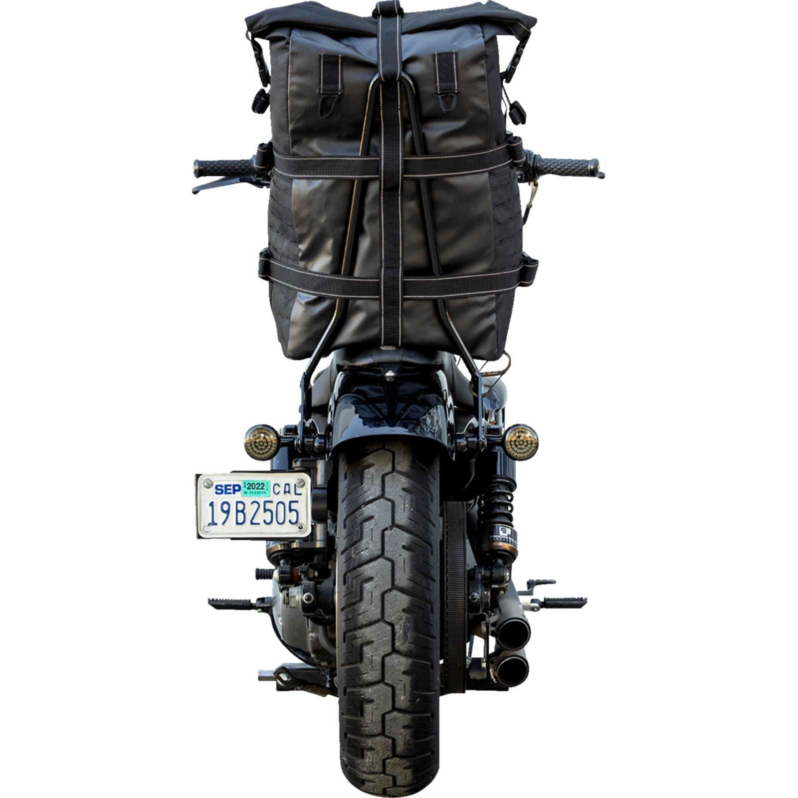 Biltwell Inc. EXFIL-80 Motorcycle Bag - Gen 2 - Black 3014-01_1166502