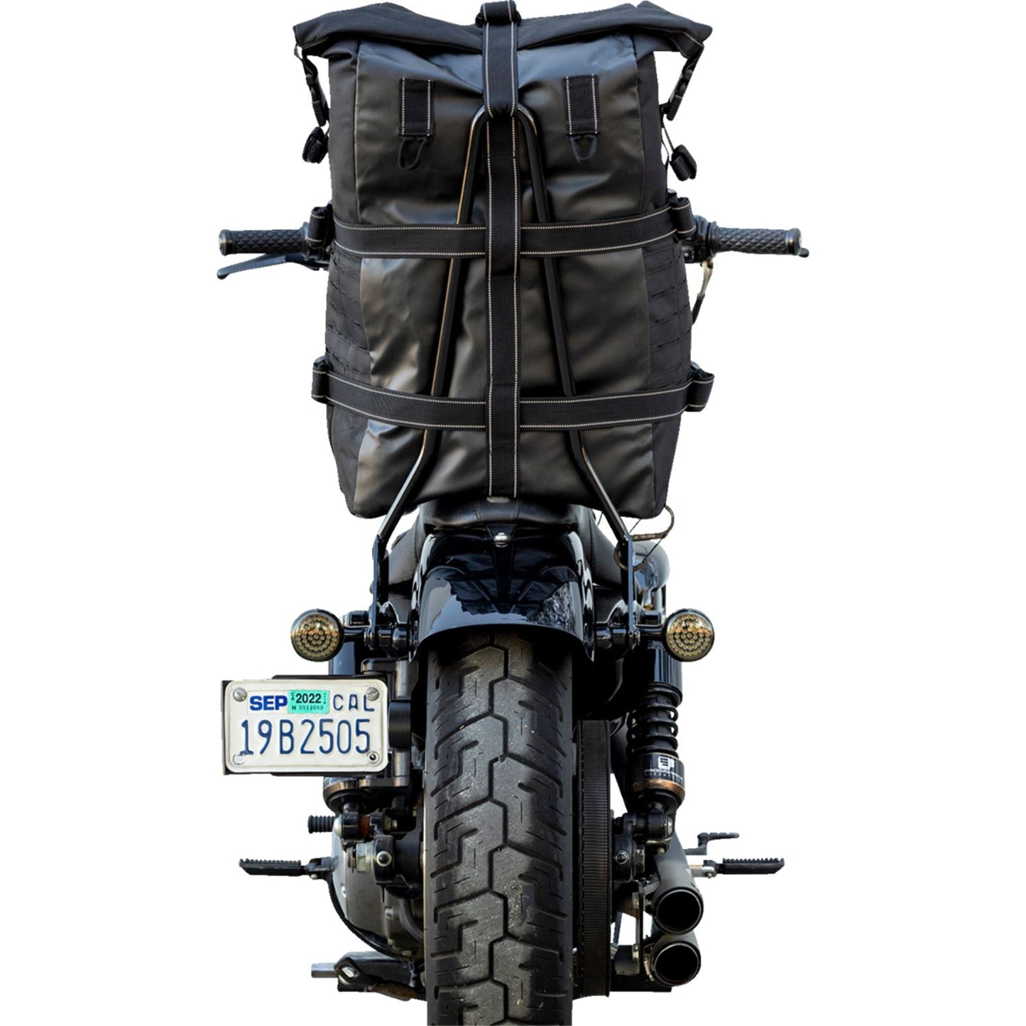 Biltwell Inc. EXFIL-80 Motorcycle Bag - Gen 2 - Black 3014-01_1166501