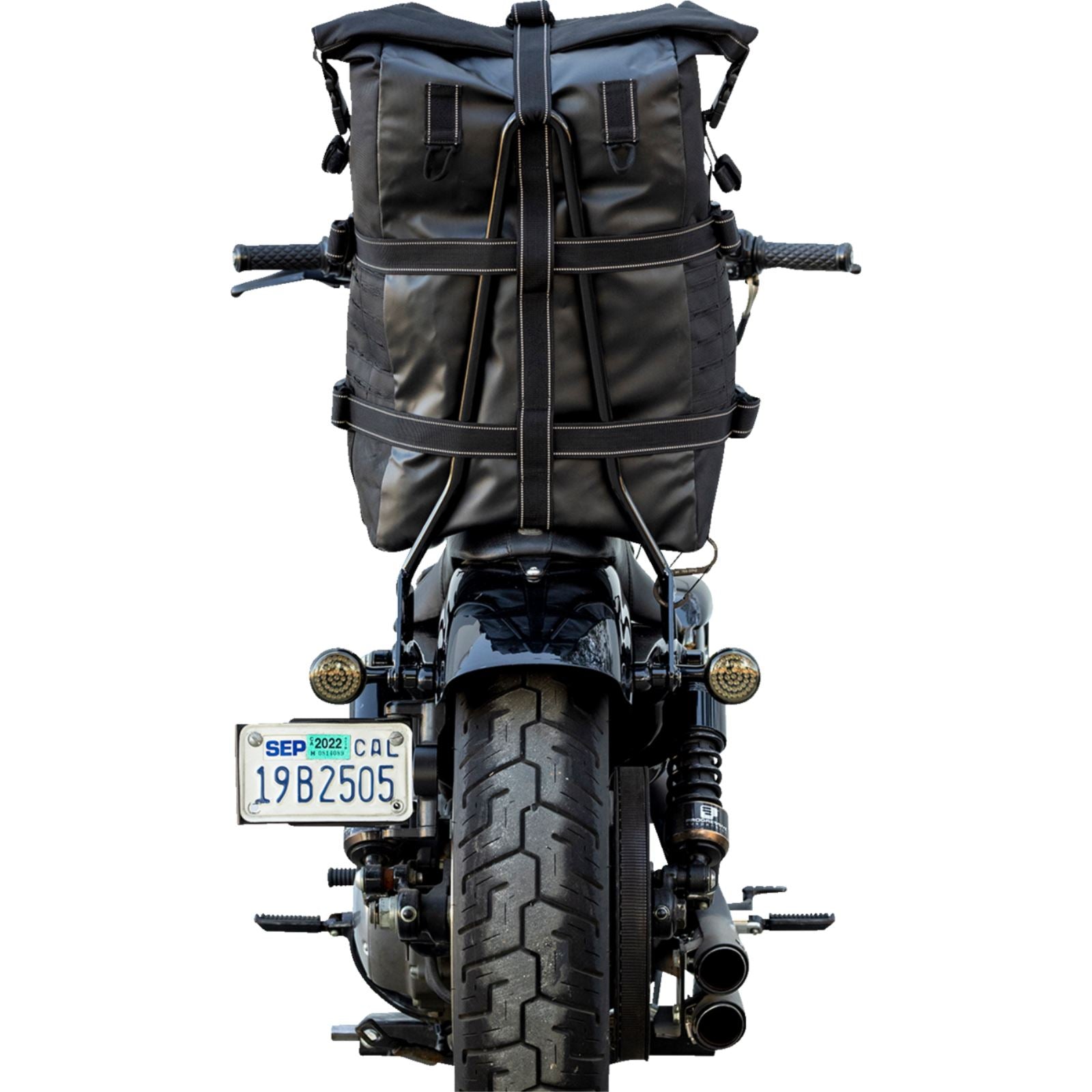 Biltwell Inc. EXFIL-80 Motorcycle Bag - Gen 2 - Black 3014-01_1166501