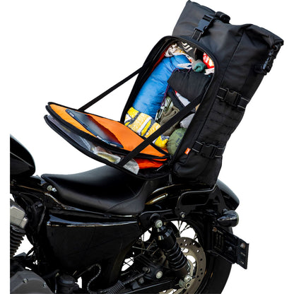 Biltwell Inc. EXFIL-80 Motorcycle Bag - Gen 2 - Black 3014-01_1166500