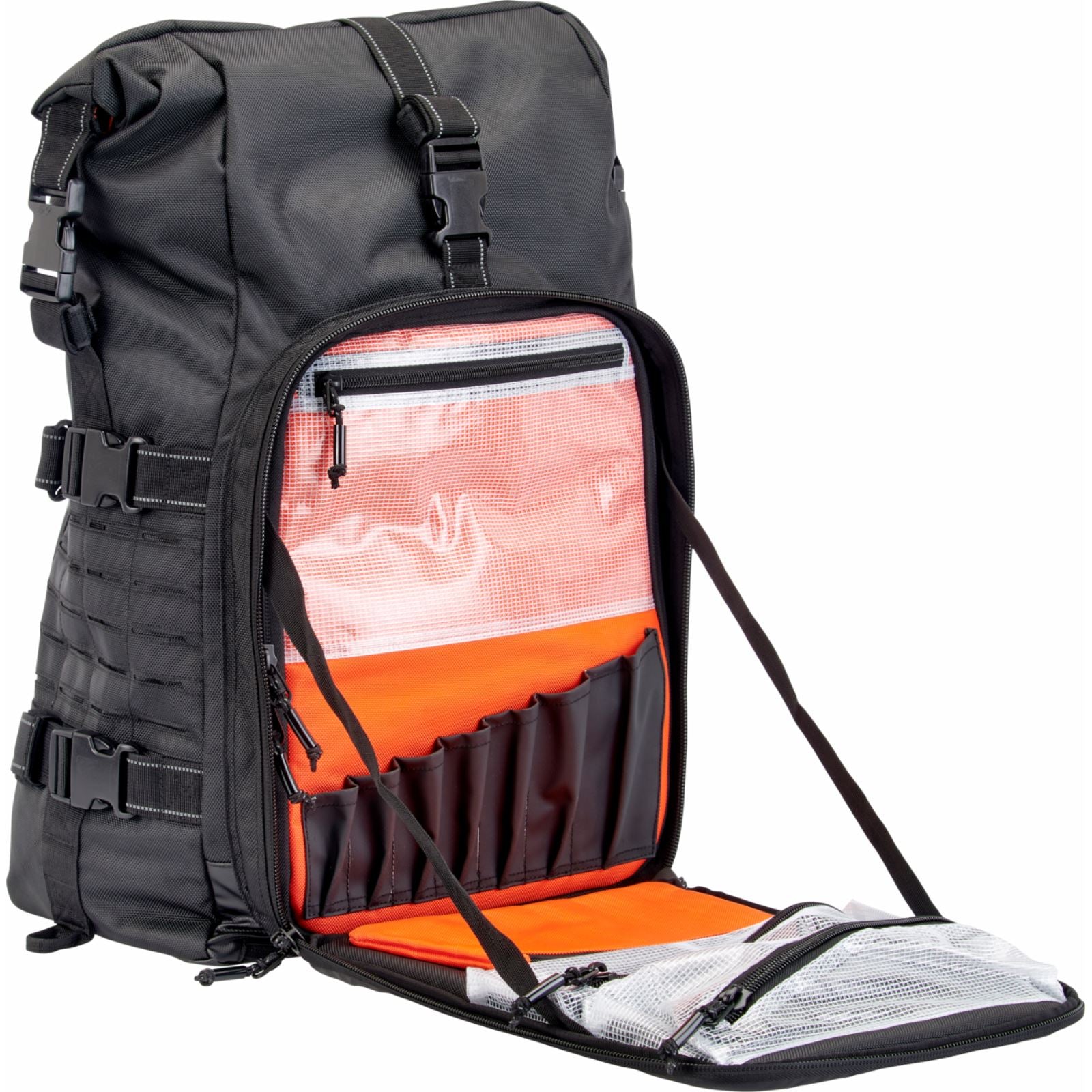 Biltwell Inc. EXFIL-80 Motorcycle Bag - Gen 2 - Black 3014-01_1166463