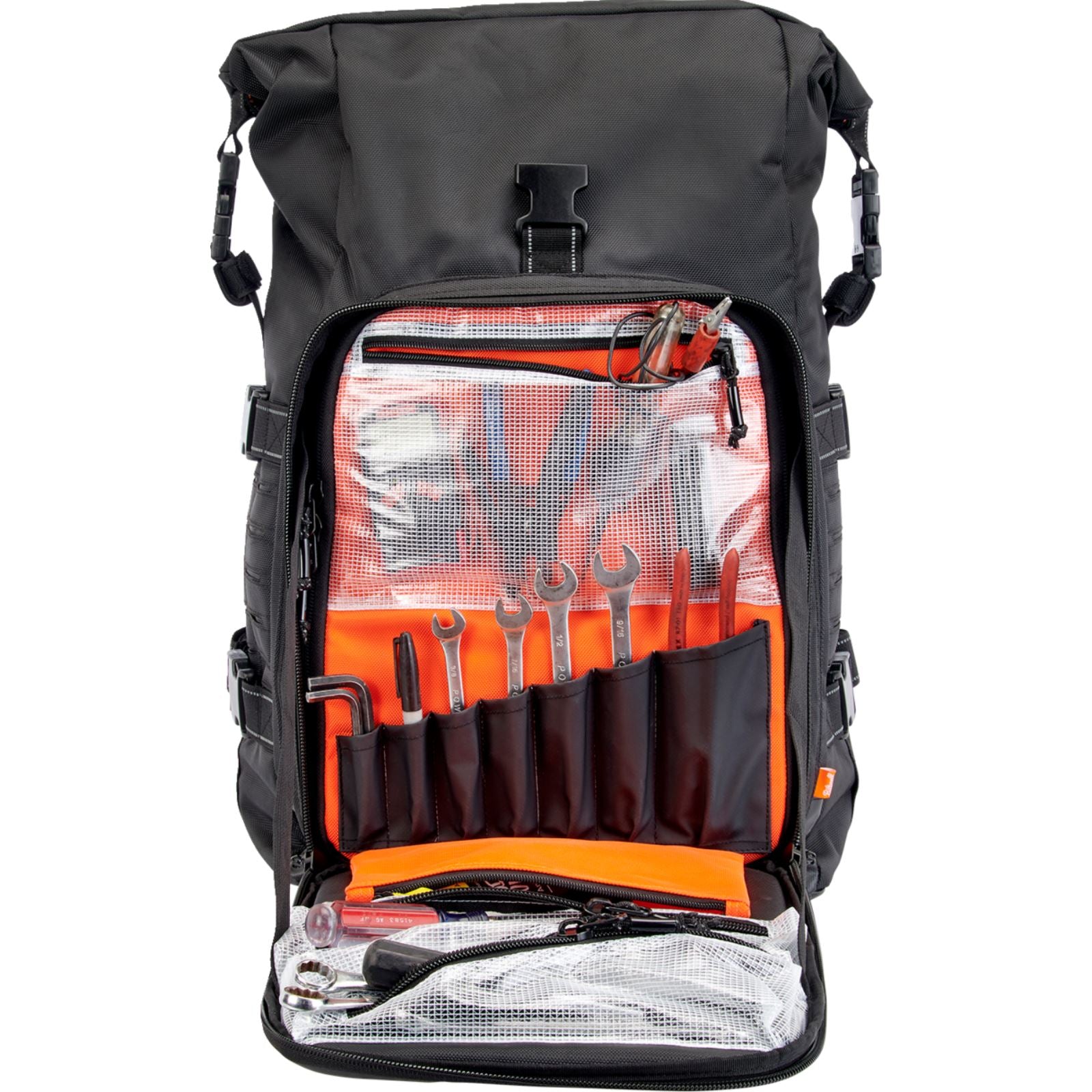 Biltwell Inc. EXFIL-80 Motorcycle Bag - Gen 2 - Black 3014-01_1166462