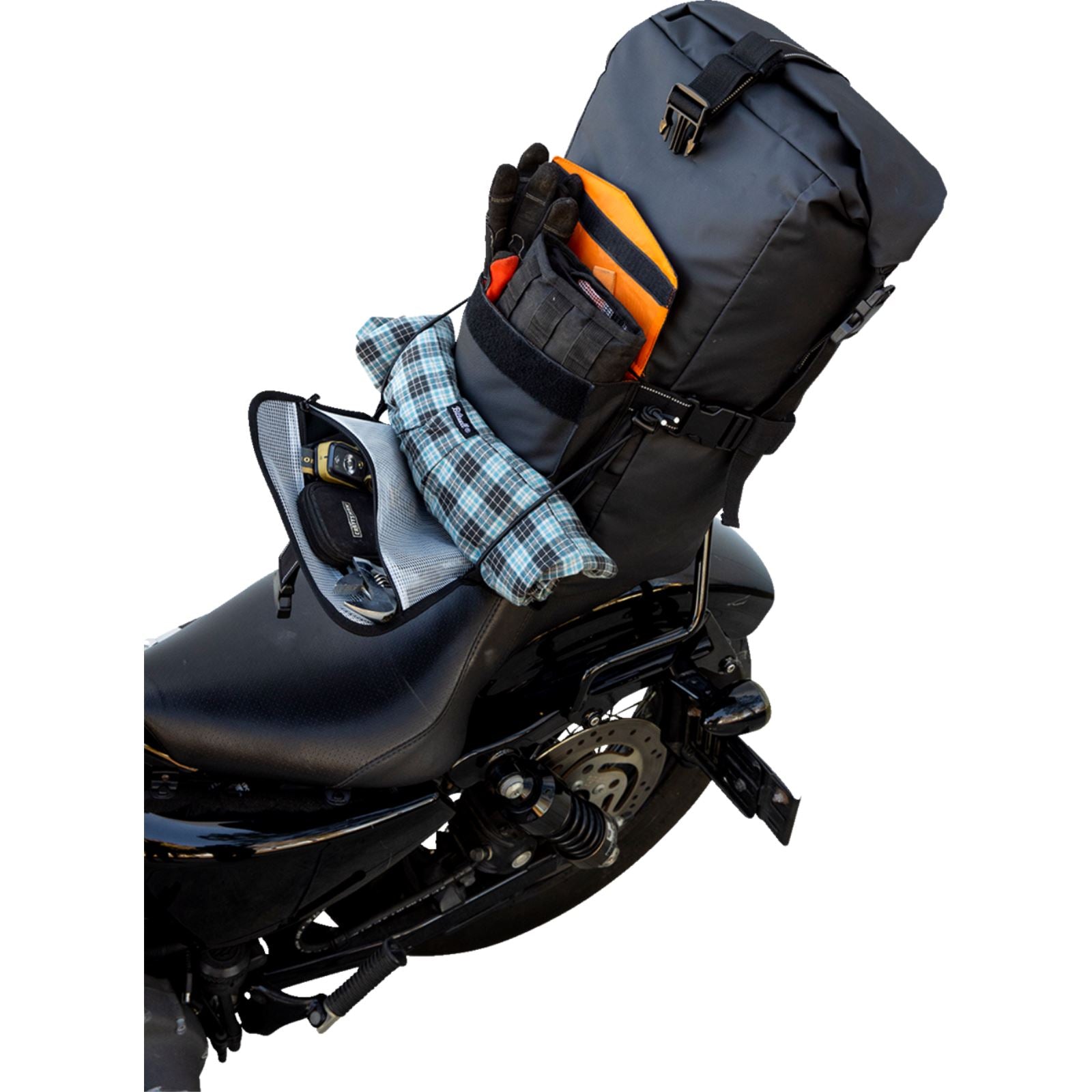 Biltwell Inc. EXFIL-60 Dry Bag - Gen 2 - Black 3016-01_1166445