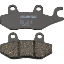 Braking Brake Pad Set Semi-Metallic [MPN: 696SM1]_355860