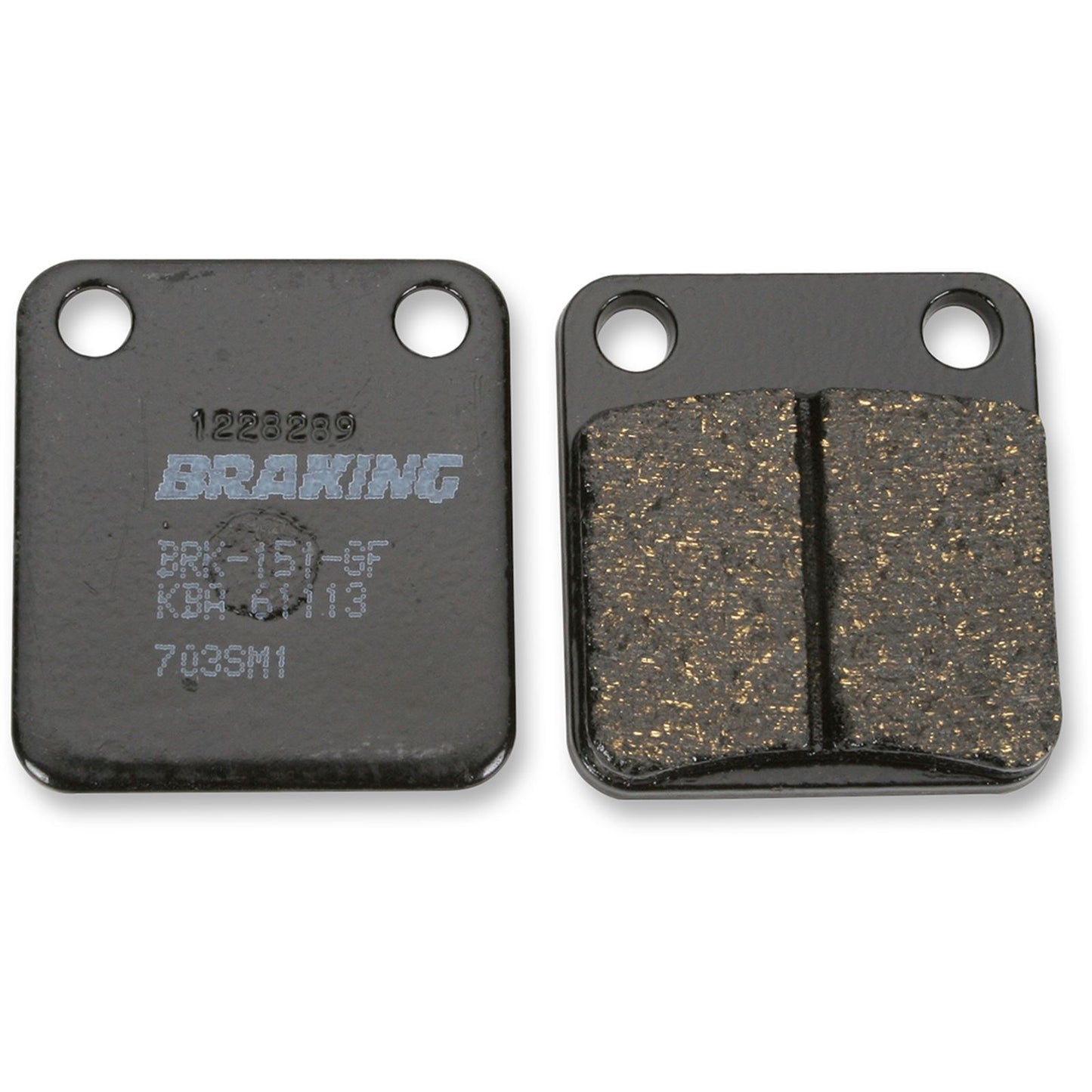 Braking Brake Pad Set Semi-Metallic [MPN: 703SM1]_355866