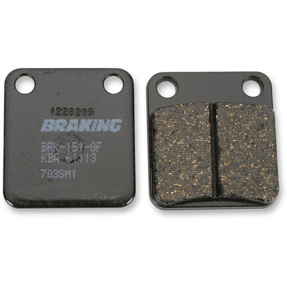 Braking Brake Pad Set Semi-Metallic [MPN: 703SM1]_355866