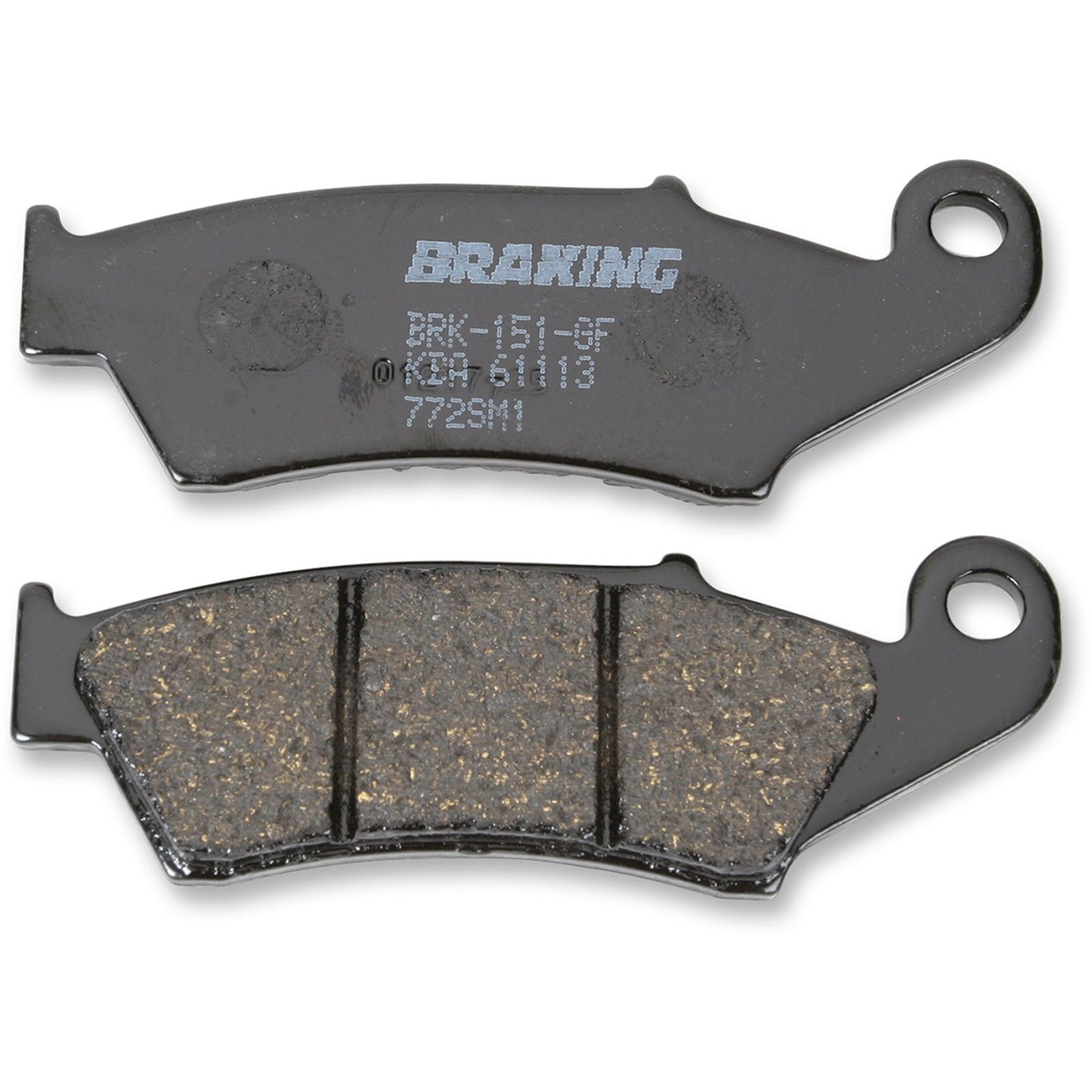 Braking Brake Pad Set Semi-Metallic [MPN: 772SM1]_355881