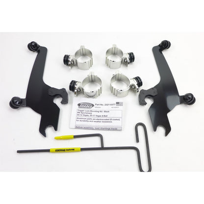 Memphis Shades Trigger Lock Sportshield Mounting Kit - Vegas - Black OPEN BOX [MPN: MEB2020~1]_1165773