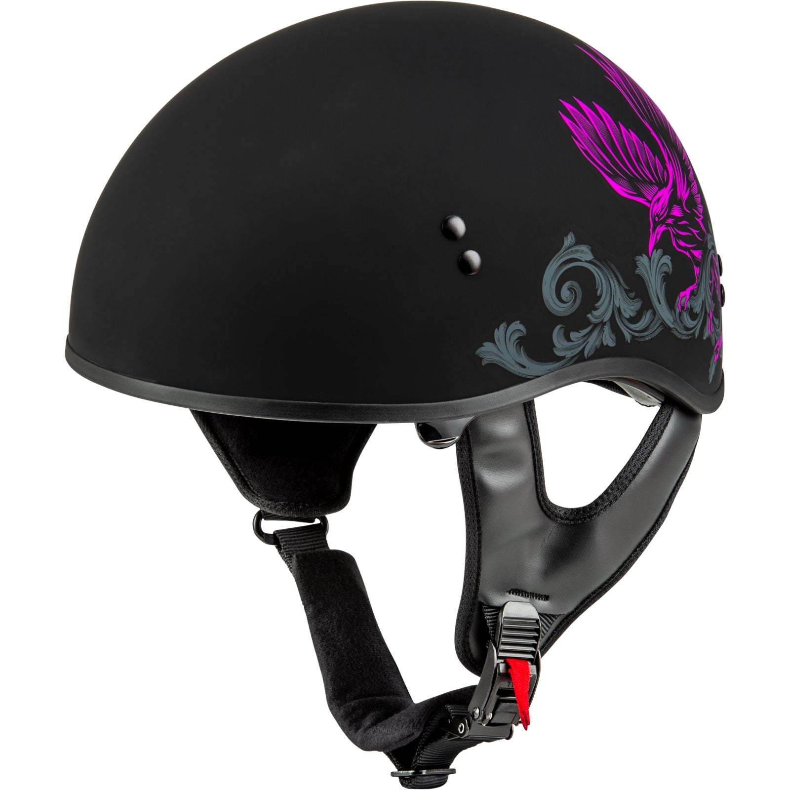 HH-65 Corvus Helmet - Matte Black/Purple/Grey - Small_1311949