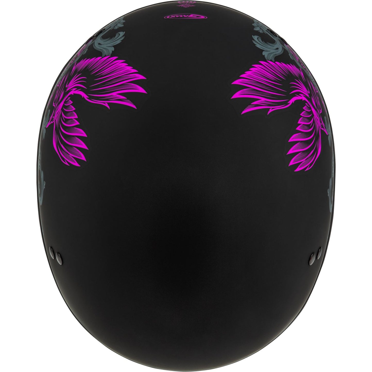 HH-65 Corvus Helmet - Matte Black/Purple/Grey - Small_1311952