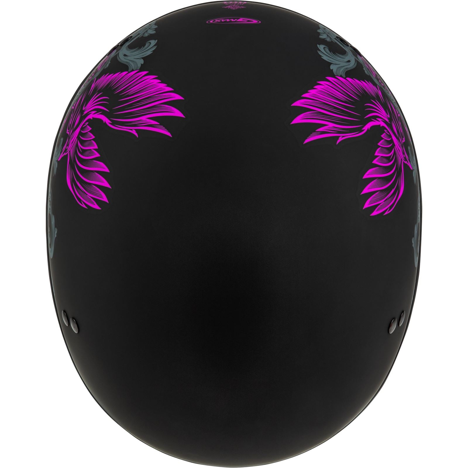 HH-65 Corvus Helmet - Matte Black/Purple/Grey - Small_1311952