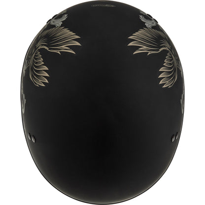 HH-65 Corvus Helmet - Matte Black/Tan - 2XL_1311995