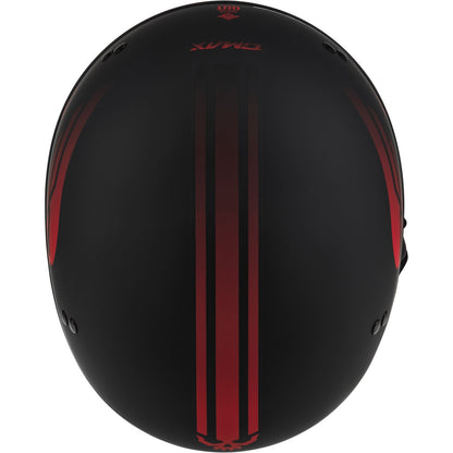 HH-65 Retribution Helmet - Matte Black/Red - Small_1312744