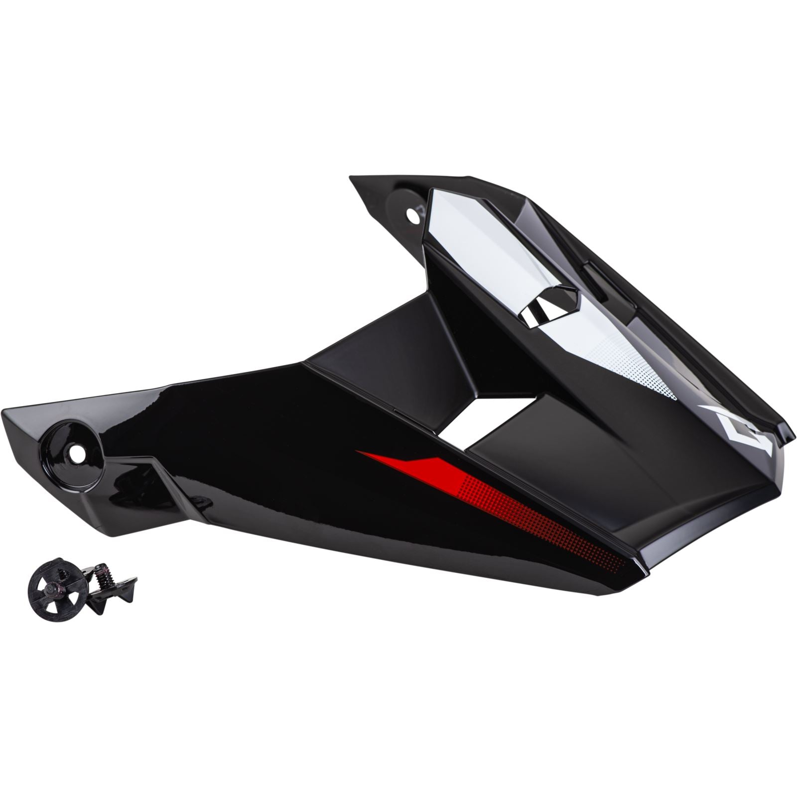 GMax Youth MX-46 Compound Visor - Red/Black/White - Small-Large G0464752_1165186