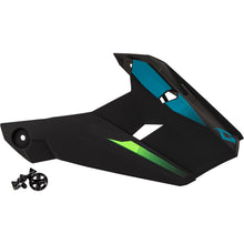 GMax MX-46 Compound Visor -Matte Hi-Vis Green/Black/Blue - Medium-3XL G0464418_1165199