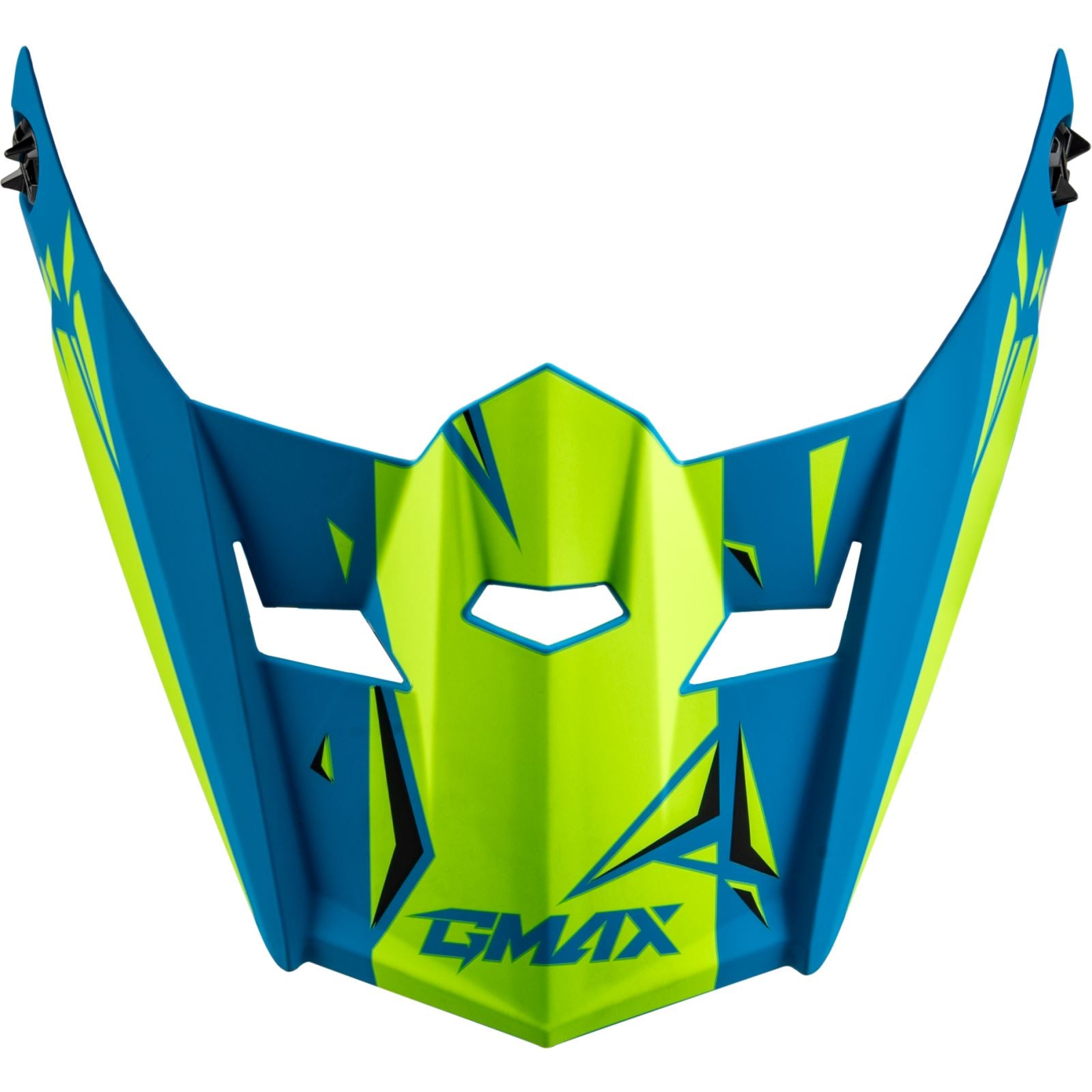GMax Youth MX-46Y Unstable Visor - Matte Blue/Green - Small-Large G0465182_1335006