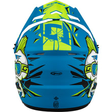 GMax Youth MX-46Y Unstable Helmet - Matte Blue/Green_1312055