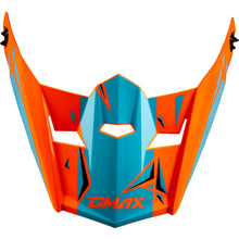 GMax Youth MX-46Y Unstable Visor - Hi-Vis Orange/Blue - Small-Large G0465212_1335004