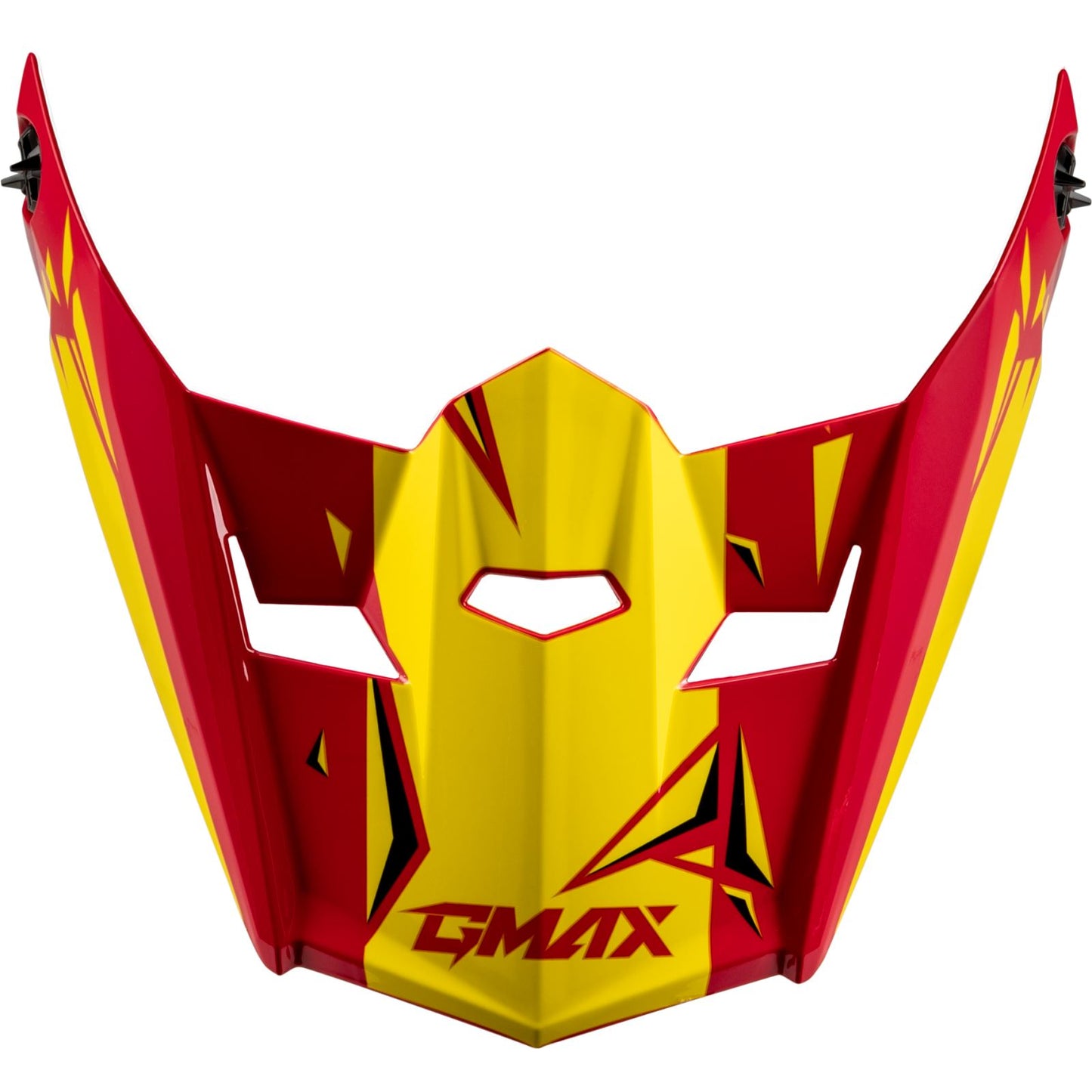 GMax Youth MX-46Y Unstable Visor - Red/Yellow - Small-Large G0465232_1335002