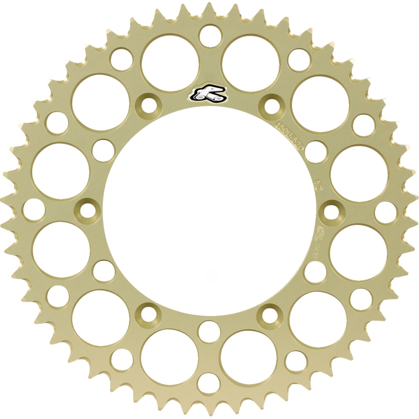 Renthal Rear Sprocket - Aluminum - 48 Tooth for Yamaha 150U-520-48GBHA_1165243