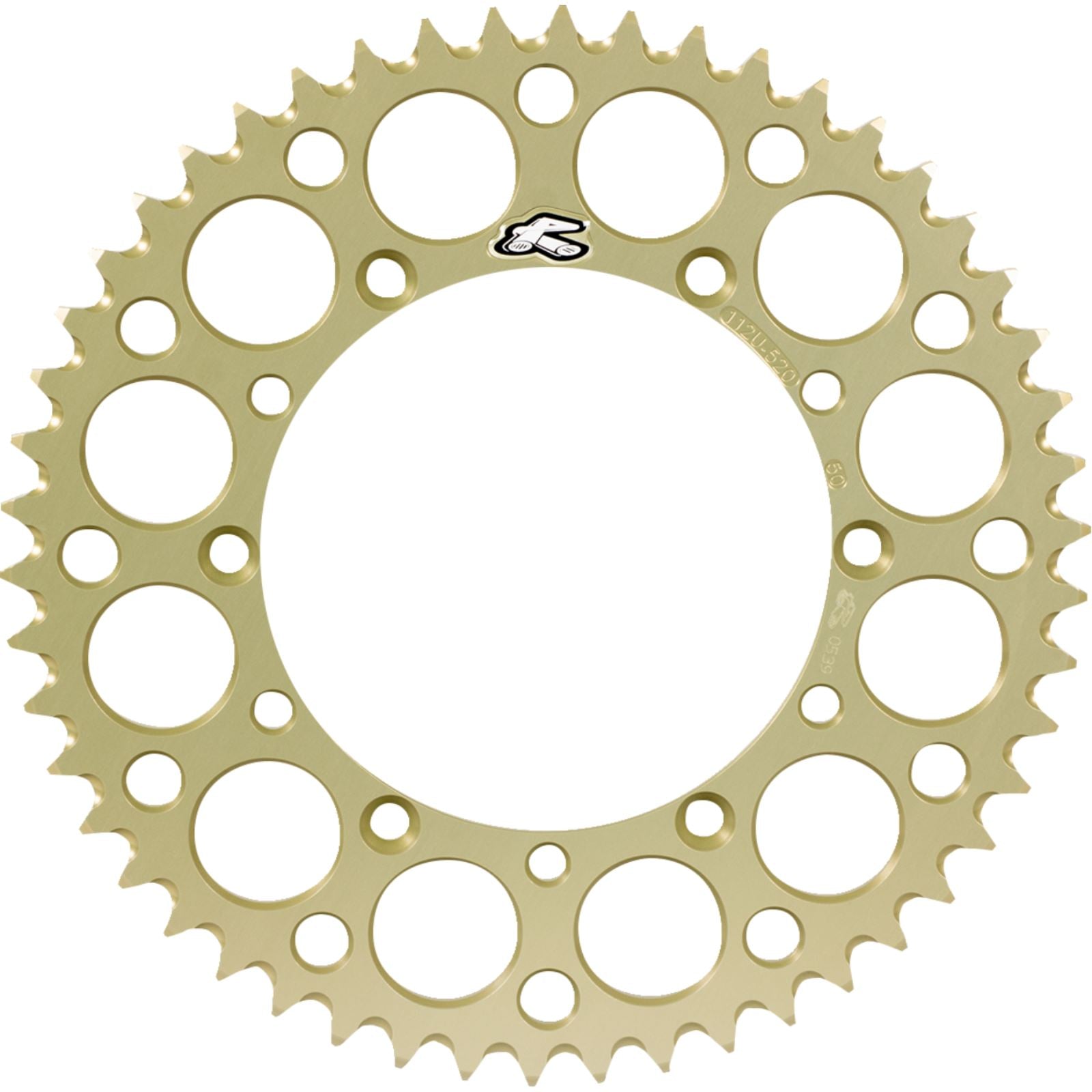 Renthal Rear Sprocket - Aluminum - 49 Tooth for Kawasaki 112U-520-49GEHA_1169155
