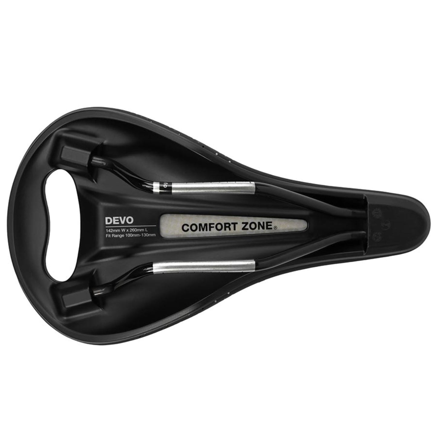WTB Devo PickUp Saddle Cromoly 260 x 142mm Unisex - Black [MPN: W065-0675]_1165967