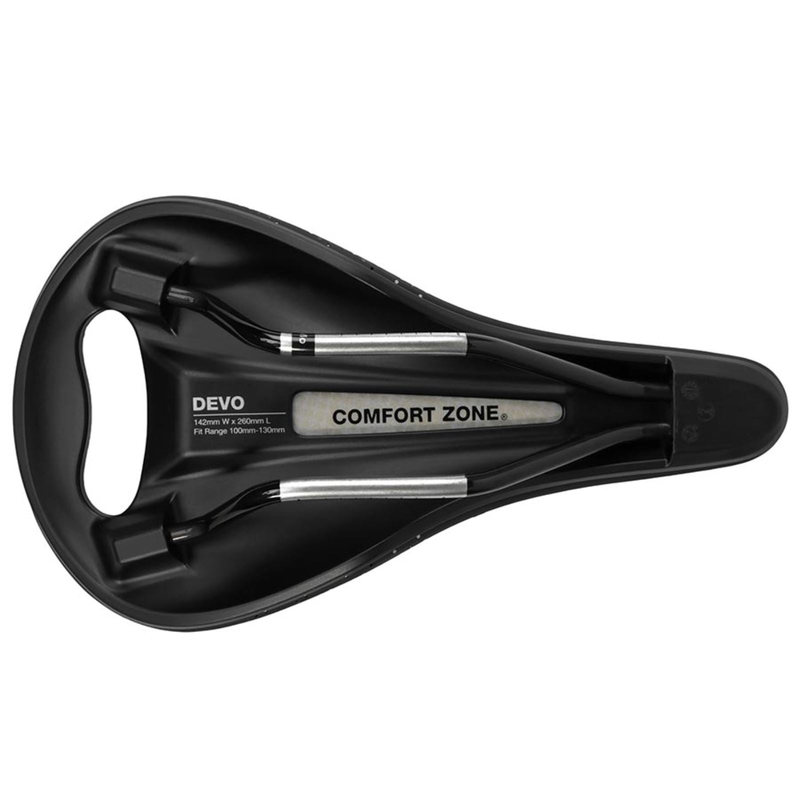 WTB Devo PickUp Saddle Cromoly 260 x 142mm Unisex - Black [MPN: W065-0675]_1165967