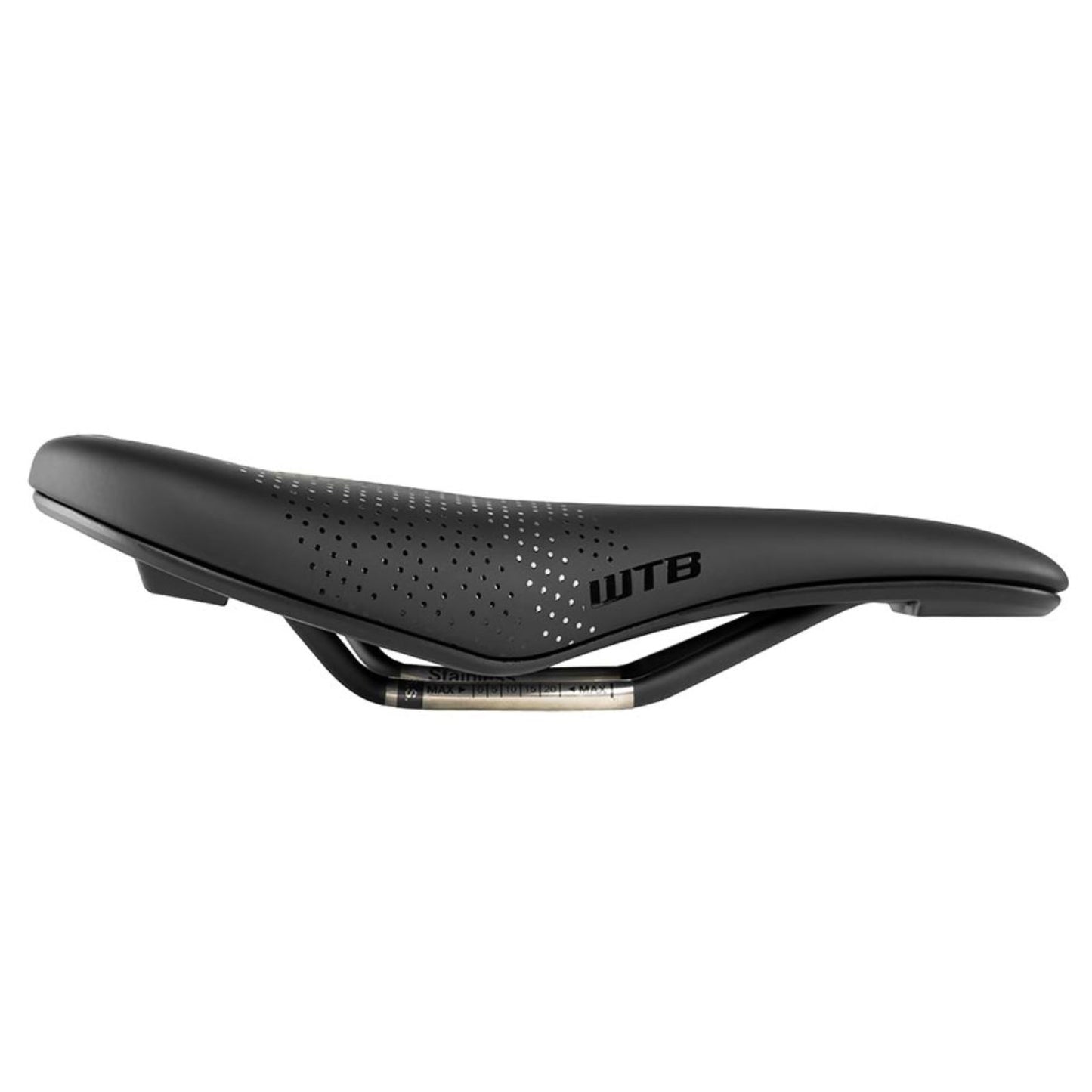 WTB Devo PickUp Saddle Stainless 260 x 142mm Unisex - Black [MPN: W065-0674]_1165968
